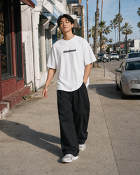 "Delusional" Boxy Tee / White