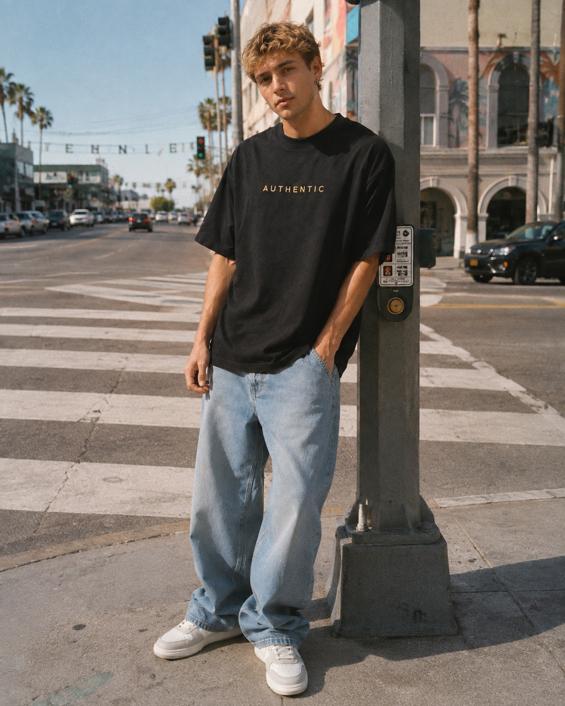 "Authentic" Boxy Tee