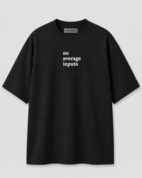 No Average Inputs / Black