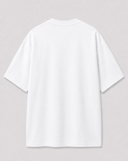 "Delusional" Boxy Tee / White