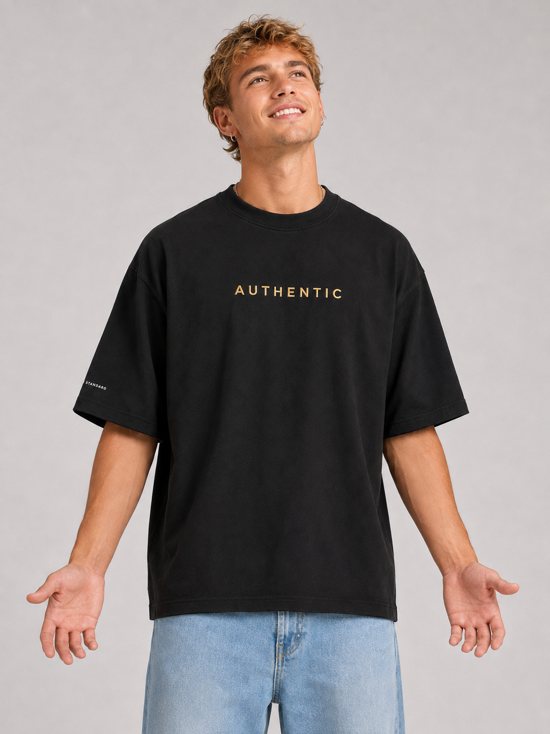 "Authentic" Boxy Tee