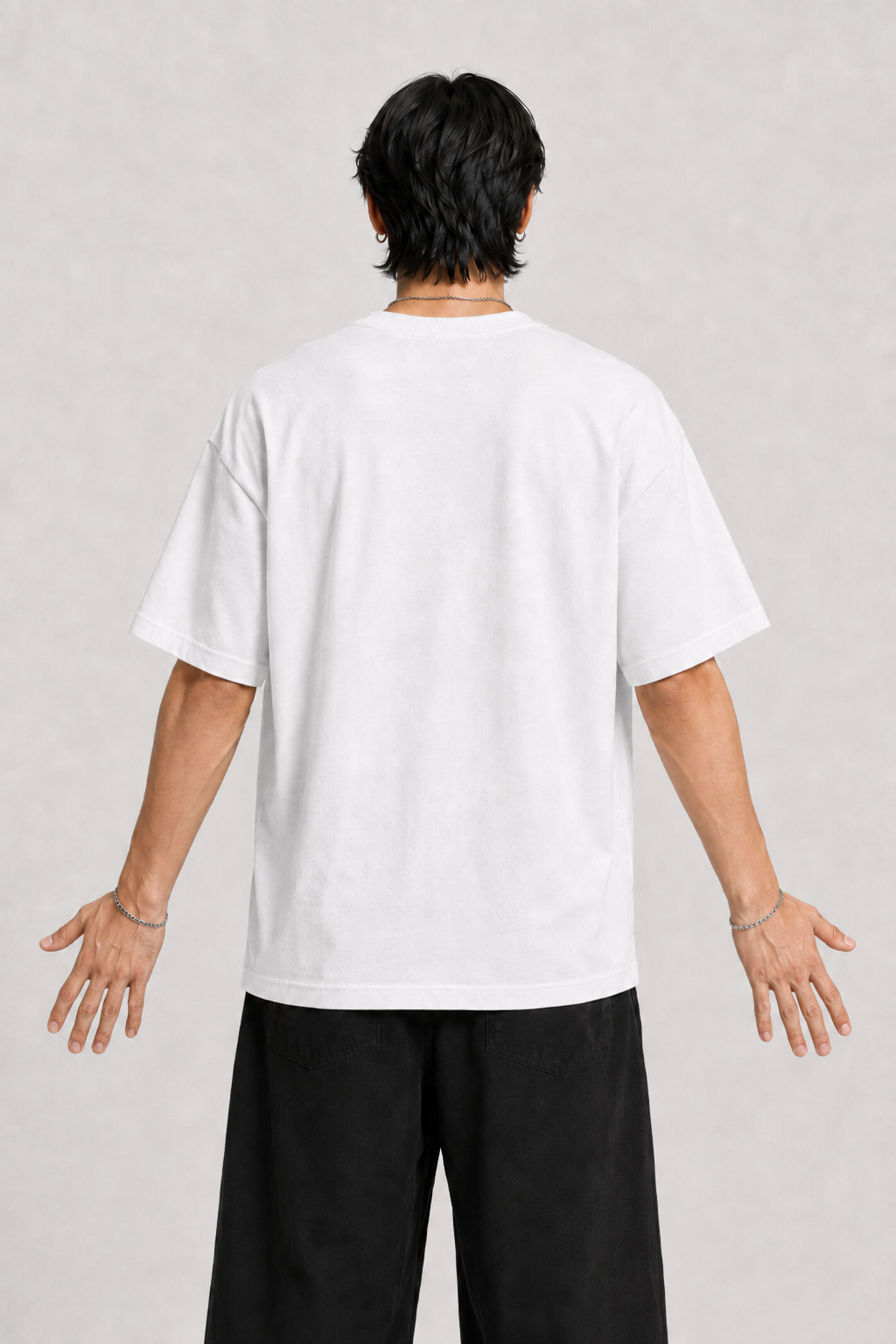 "Delusional" Boxy Tee / White